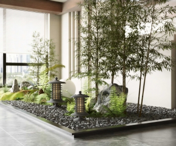 New Chinese Style Plant Landscaping-ID:524255045