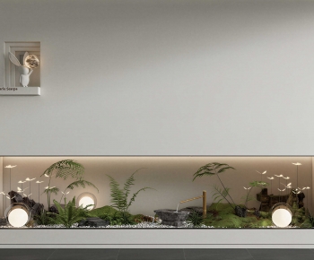 New Chinese Style Plant Landscaping-ID:479306941