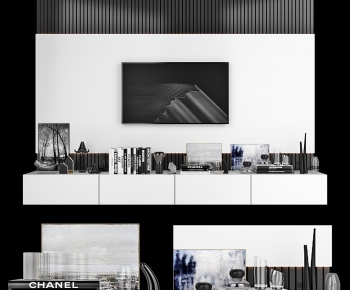 Modern TV Wall-ID:689483889