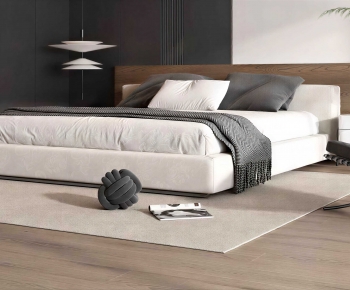 Modern Double Bed-ID:237118011