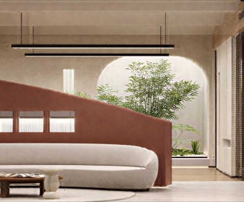 Modern Office Reception Desk-ID:424222956