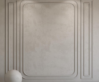 Simple European Style TV Wall-ID:268280988