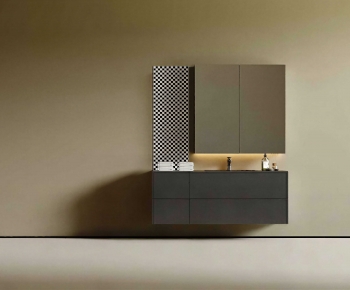 Modern Bathroom Cabinet-ID:813909053