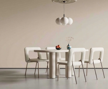 French Style Dining Table And Chairs-ID:517802956