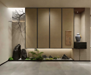 New Chinese Style Hallway-ID:357017996