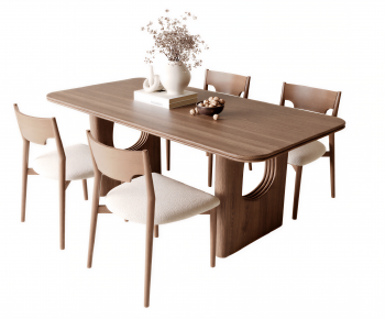 Modern Dining Table And Chairs-ID:917525057