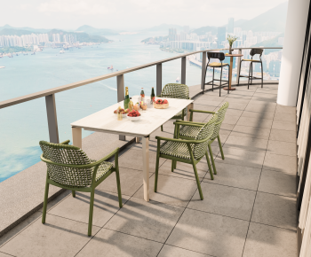 Modern Dining Table And Chairs-ID:806878095