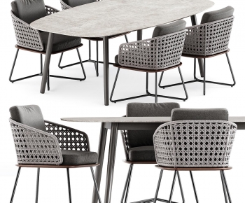 Modern Dining Table And Chairs-ID:682859428