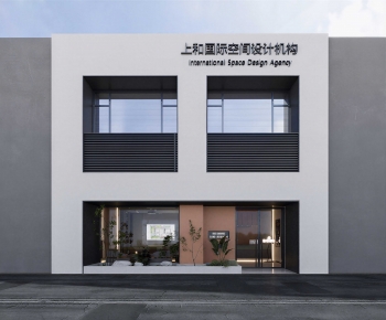 Modern Facade Element-ID:161942969