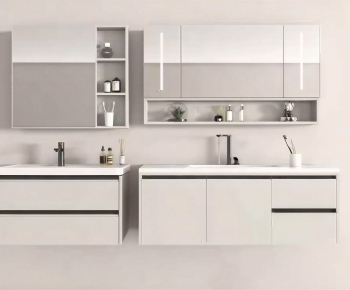 Modern Bathroom Cabinet-ID:627202993