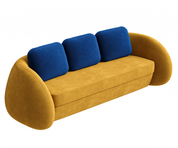 Modern Three-seat Sofa-ID:459682943