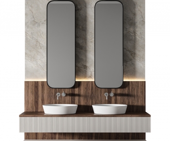 Modern Bathroom Cabinet-ID:158354048