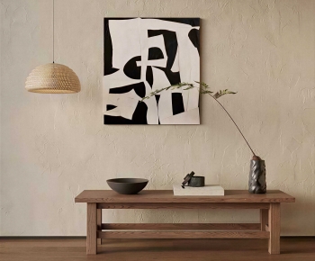 Wabi-sabi Style Console-ID:406681065