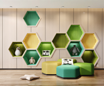 Modern Decorative Cabinet-ID:669011122