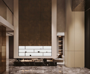 Modern A Living Room-ID:392509947