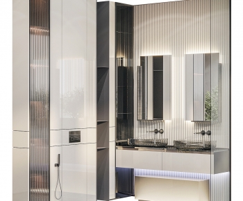 Modern Bathroom Cabinet-ID:872119909