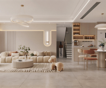 Modern A Living Room-ID:513660911