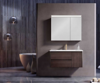 Modern Bathroom Cabinet-ID:901468046