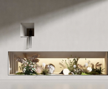 Modern Plant Landscaping-ID:369184973