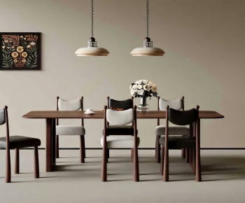 Modern Dining Table And Chairs-ID:704190026