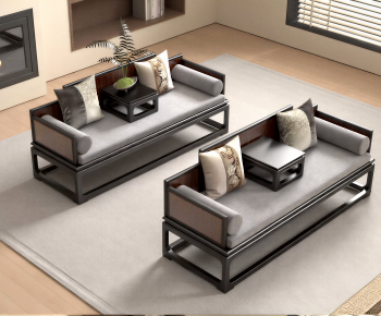 New Chinese Style Arhat Bed-ID:581240893