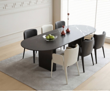 Modern Dining Table And Chairs-ID:466758977