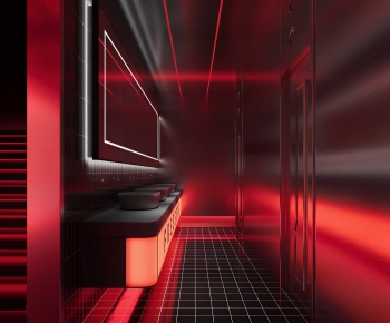 Modern Public Toilet-ID:283217913