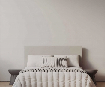 Modern Double Bed-ID:969769003