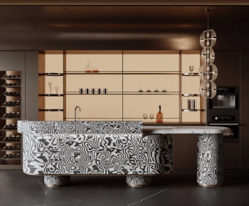 Modern Dining Room-ID:243004089