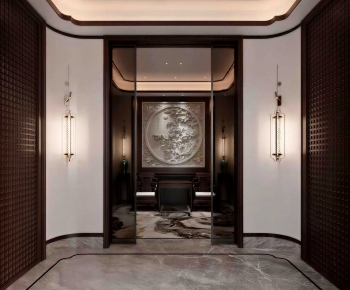 New Chinese Style Hallway-ID:325575117