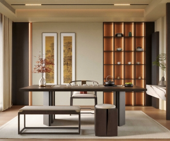 New Chinese Style Tea House-ID:390306958