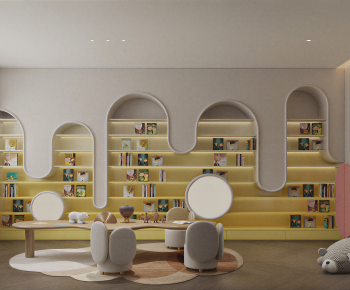 Modern Children's Room Activity Room-ID:557591921