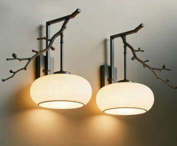 New Chinese Style Wall Lamp-ID:353894955