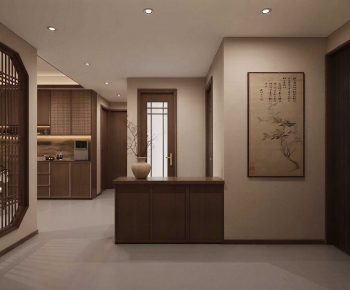 New Chinese Style Hallway-ID:314054974