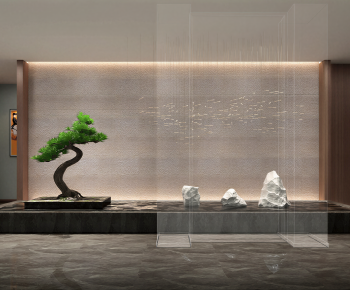 New Chinese Style Garden-ID:375161895