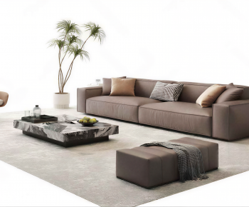 Modern Three-seat Sofa-ID:683343898