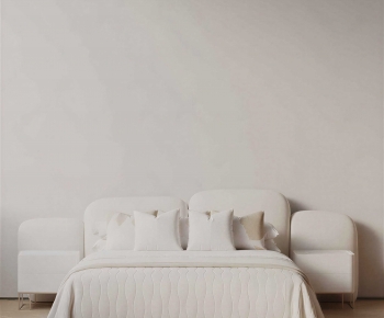 Modern Double Bed-ID:499558932