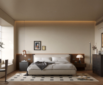 Wabi-sabi Style Bedroom-ID:412113909