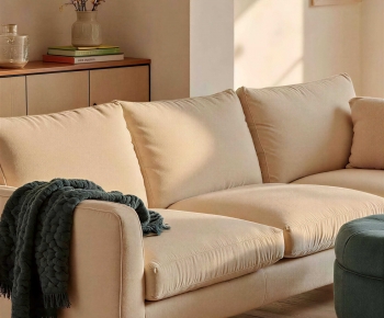Modern Three-seat Sofa-ID:965954076