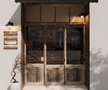 Retro Style Facade Element-ID:241486078