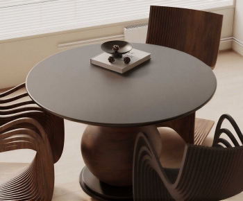 Modern Dining Table And Chairs-ID:475060944