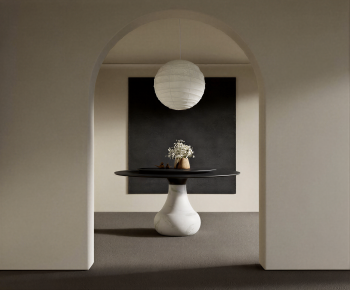 Wabi-sabi Style Dining Table-ID:452295065