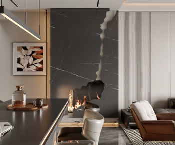 Modern A Living Room-ID:973840006