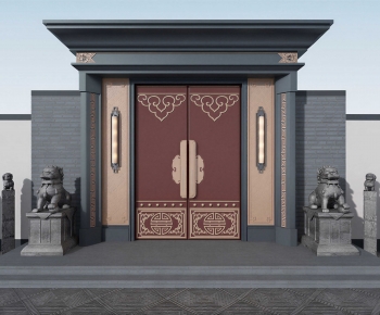 New Chinese Style Gate-ID:633915903