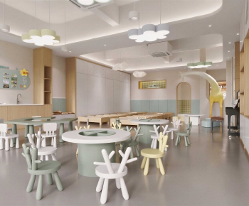 Modern Kindergarten Classrooms-ID:595319348