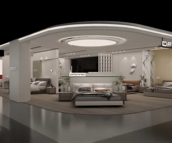 Modern Exhibition Hall-ID:647064926