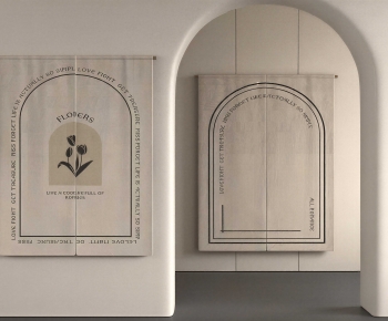 French Style Door Curtain-ID:611057049