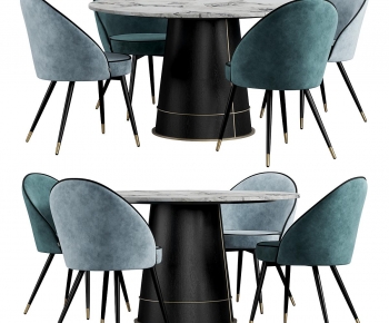 Modern Dining Table And Chairs-ID:201950076