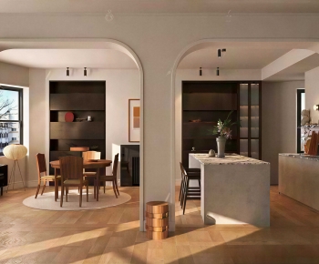 Nordic Style Dining Room-ID:444895982