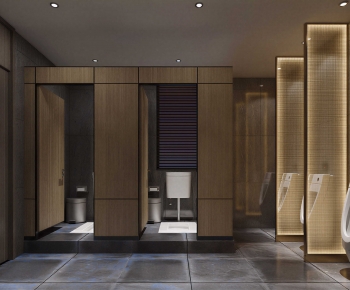 Modern Public Toilet-ID:663755891